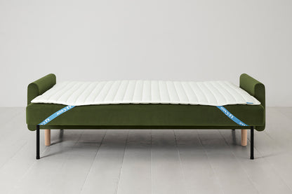 Model 04 Sofa Bed 3 Seater, Oak / Vine