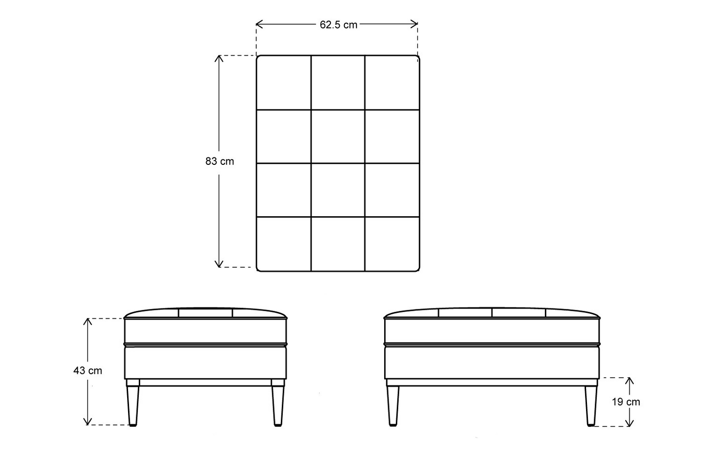 Model 02 Ottoman