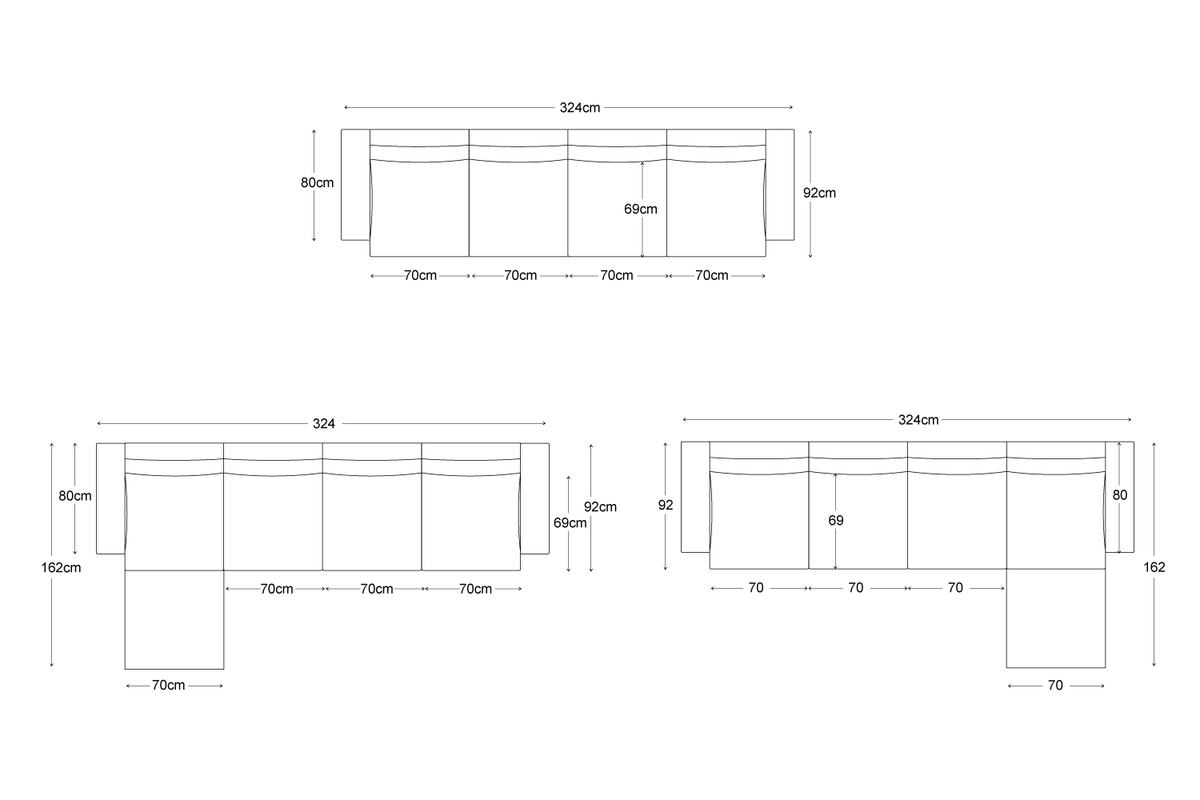 Model 03 4 Seater Sofa