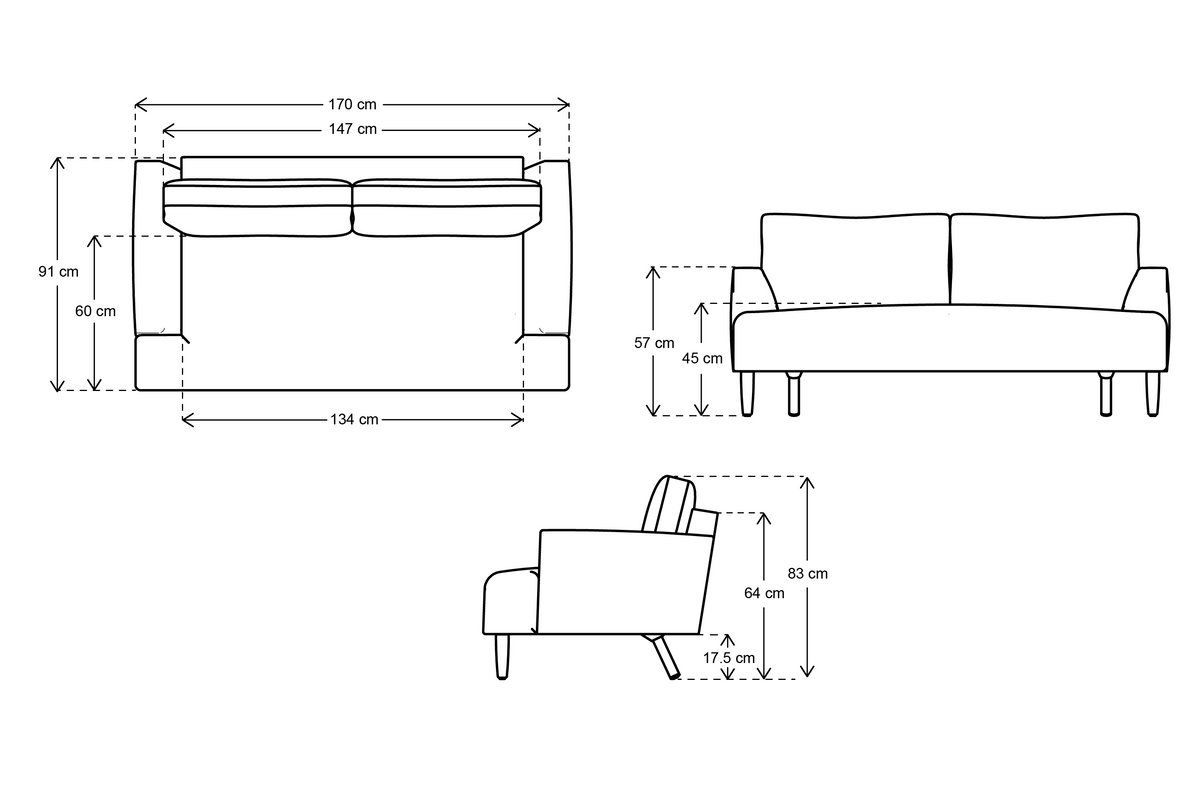 Model 05 2 Seater Sofa