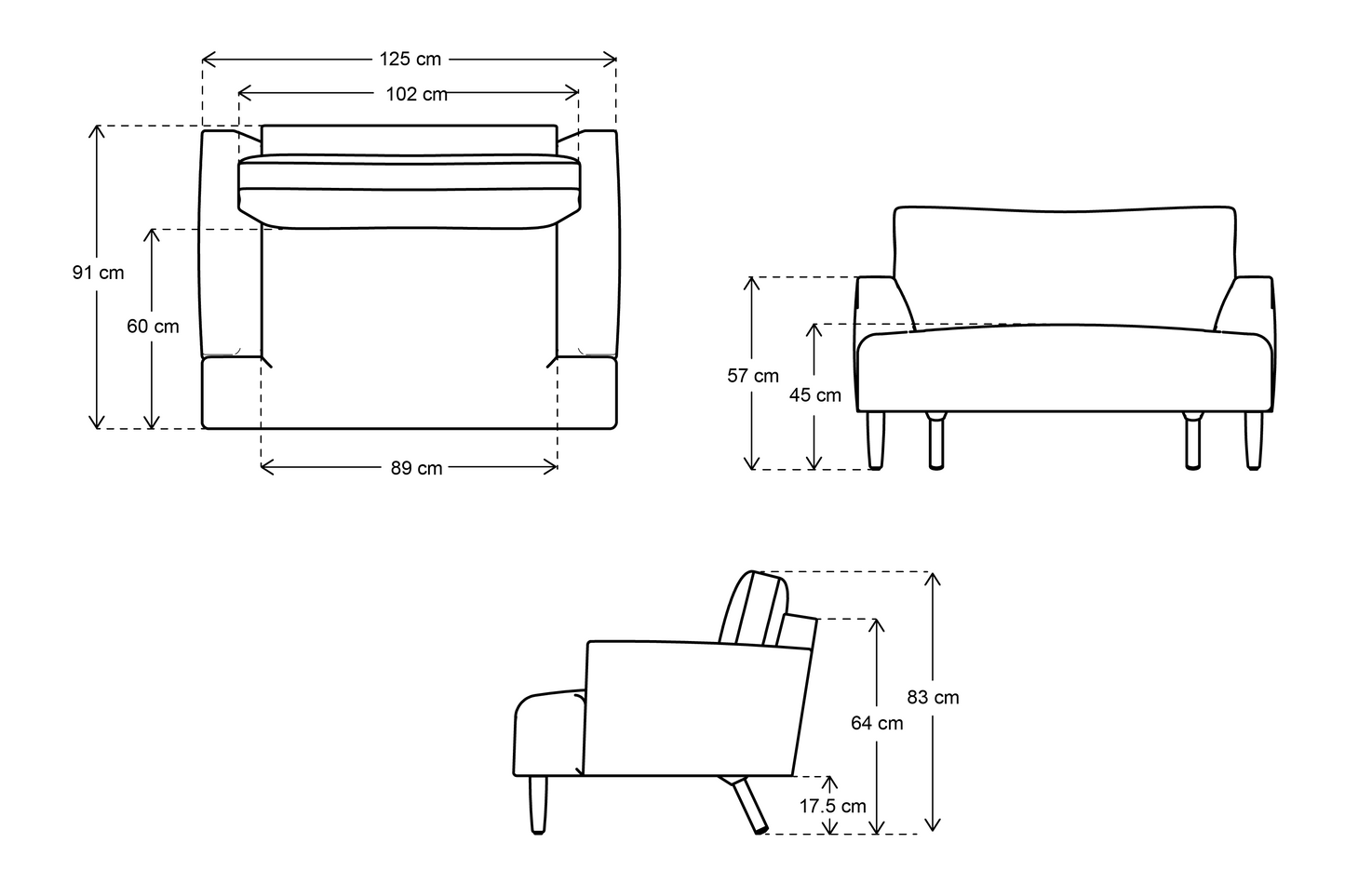 Model 05 Loveseat