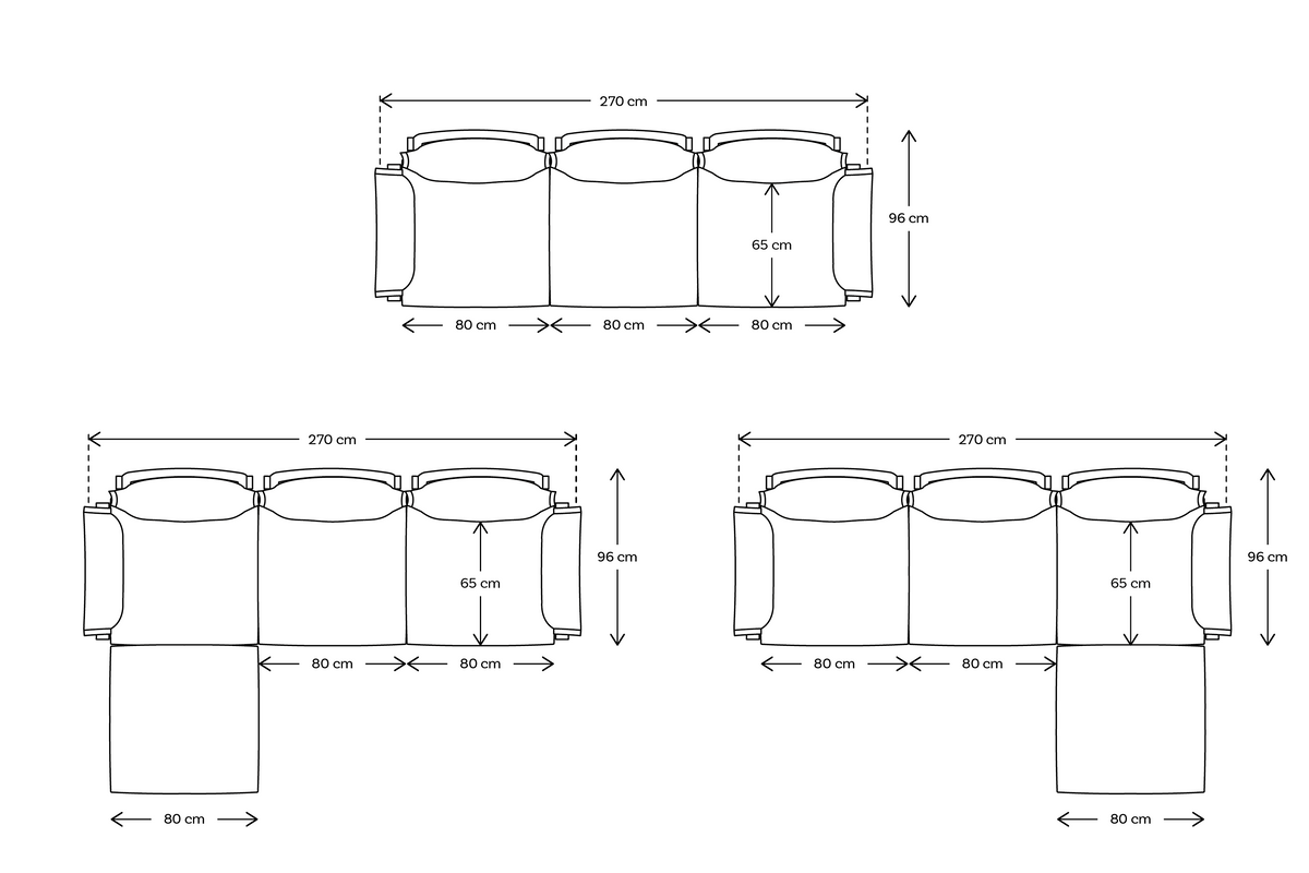 Model 06 3 Seater Sofa