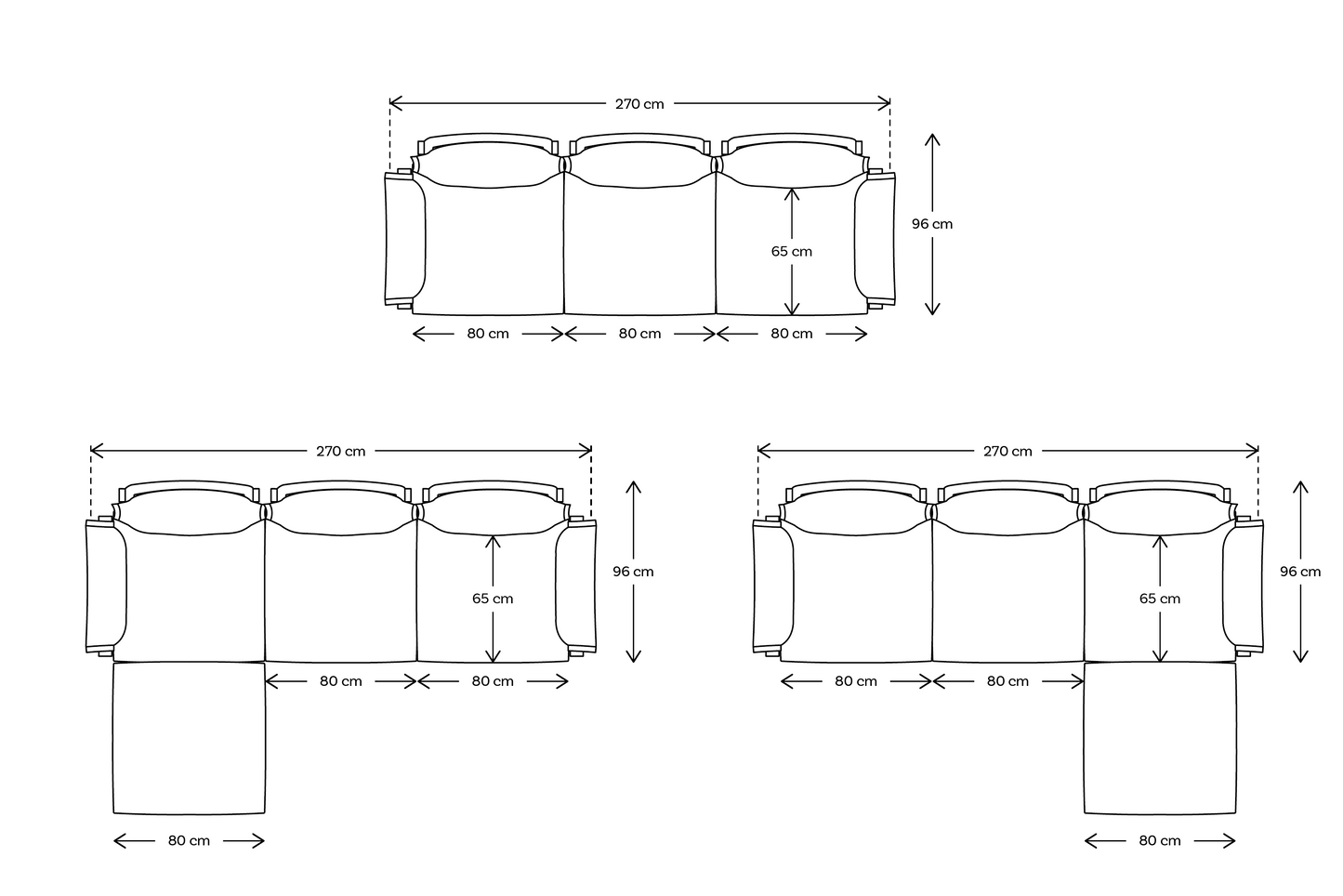 Model 06 3 Seater Sofa