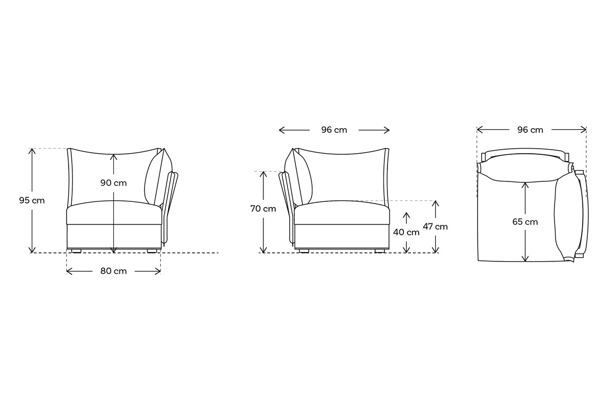 Model 06 Corner Seat Module