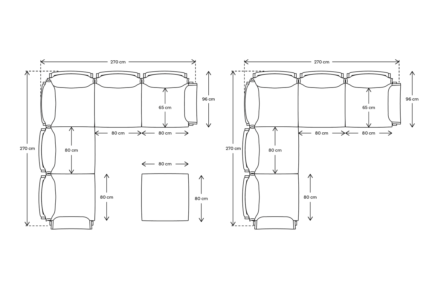 Model 06 Corner Sofa with Ottoman