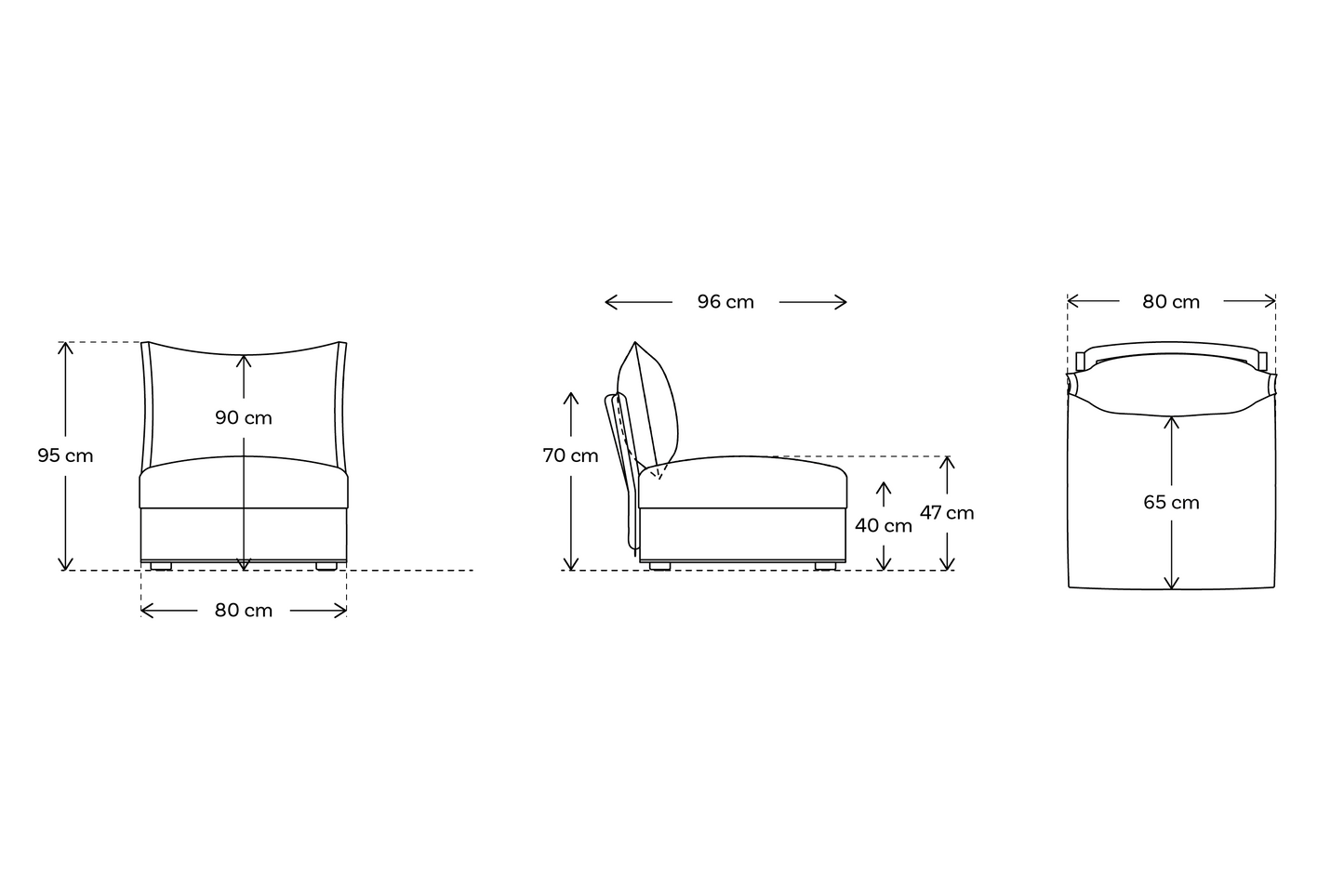 Model 06 Middle Module Seat