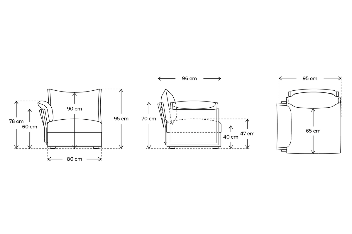 Model 06 Left Arm Module Sofa