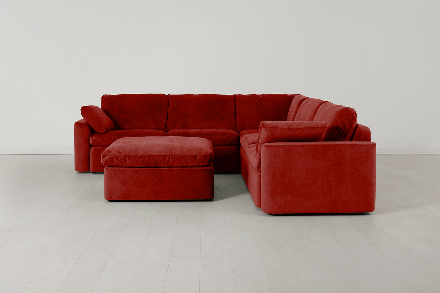Model 13 Corner Sofa with Ottoman, Harissa
