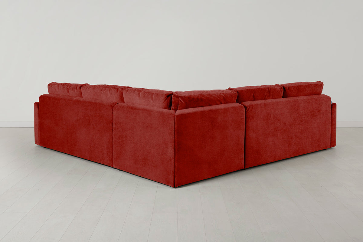 Model 13 Corner Sofa with Ottoman, Harissa