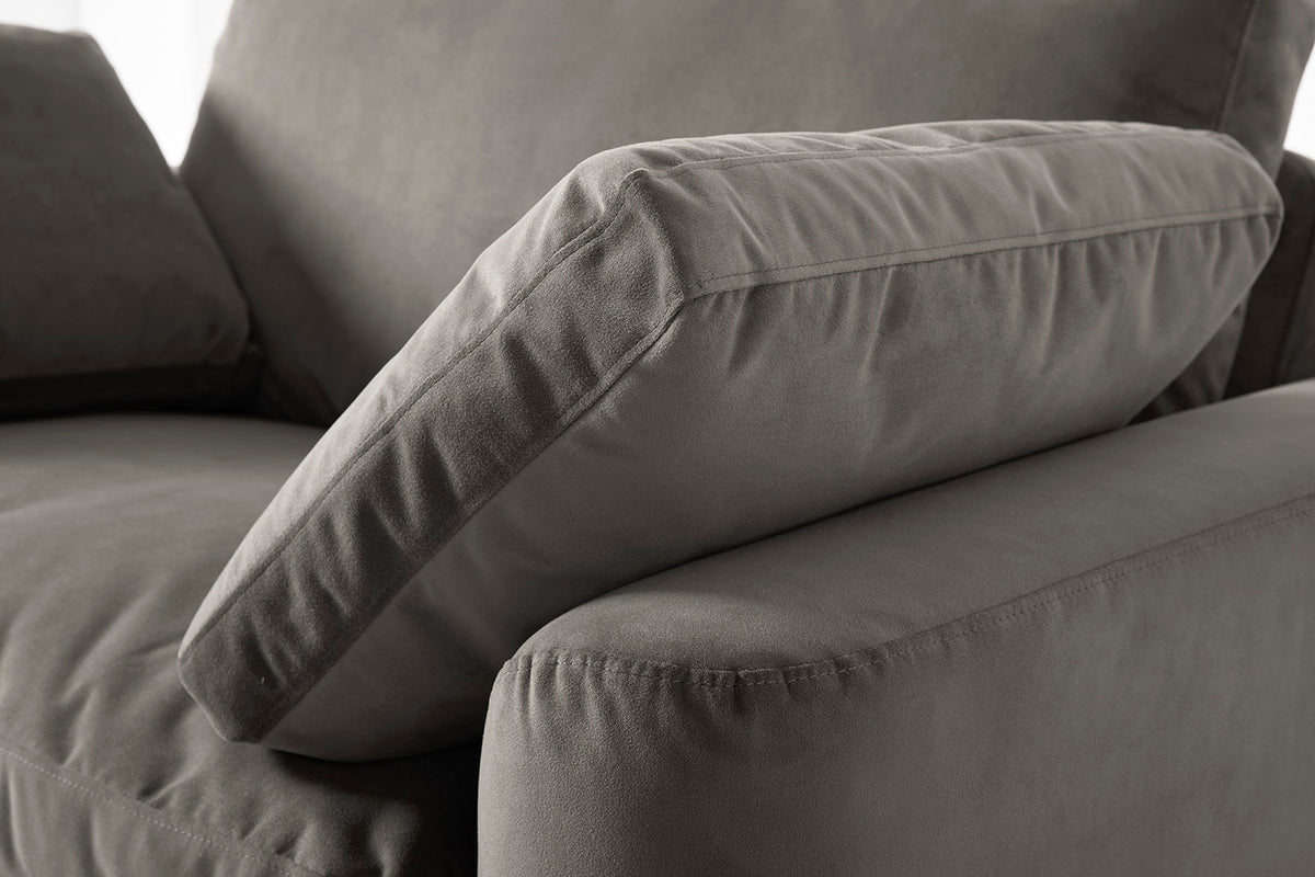 Model 13 Large Corner Sofa, Elephant