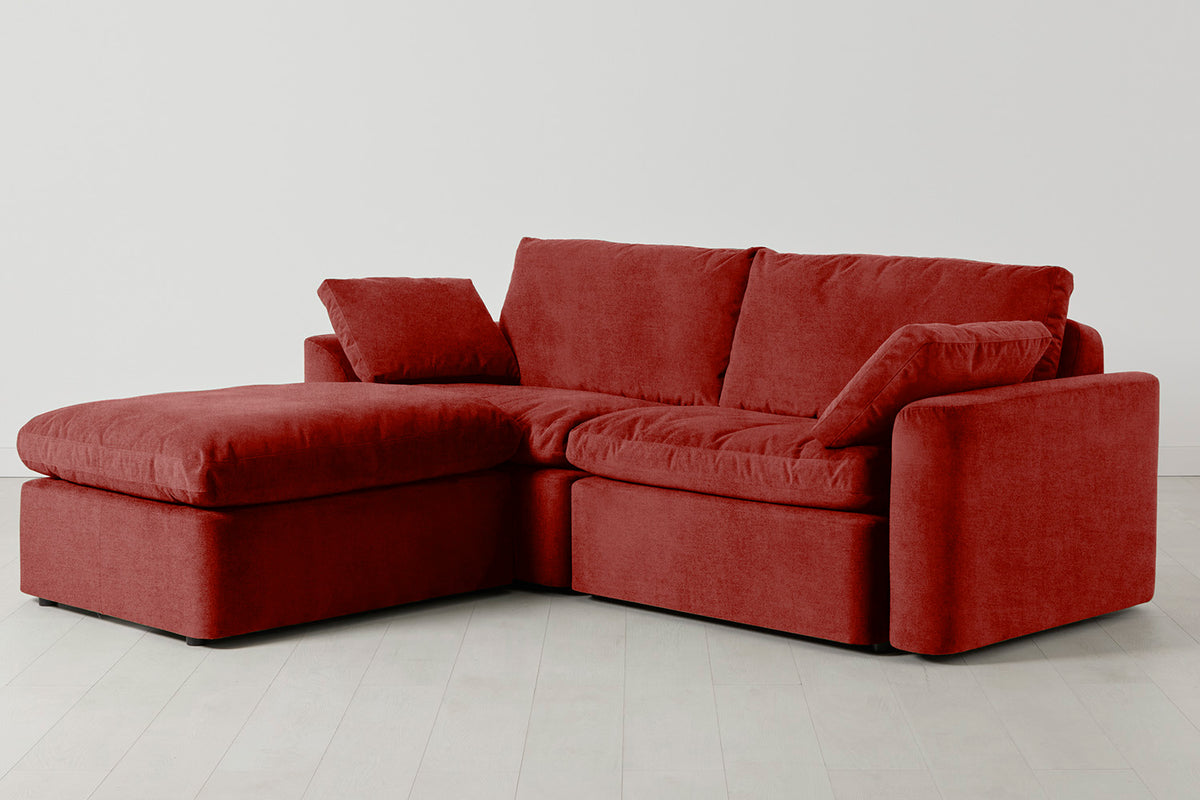 Model 13 3-Seater Left Chaise Sofa, Harissa
