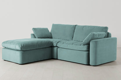 Model 13 3-Seater Left Chaise Sofa, Airforce