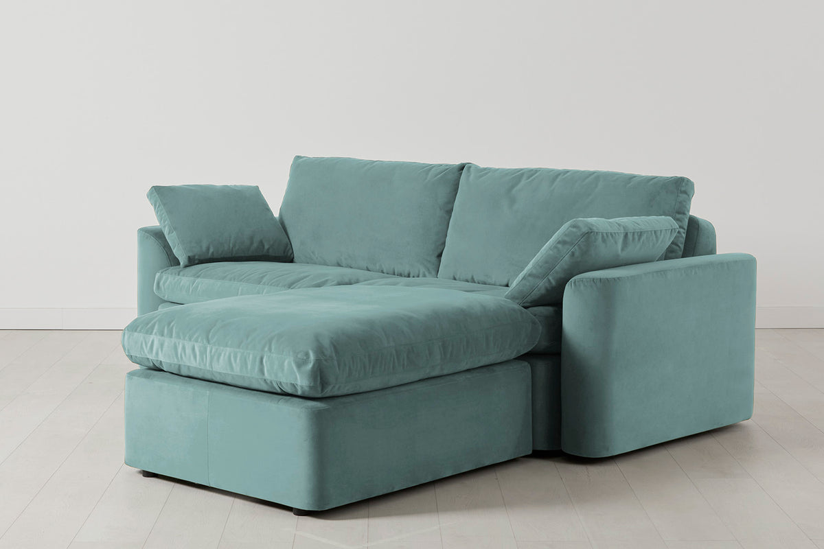 Model 13 3-Seater Right Chaise Sofa, Airforce