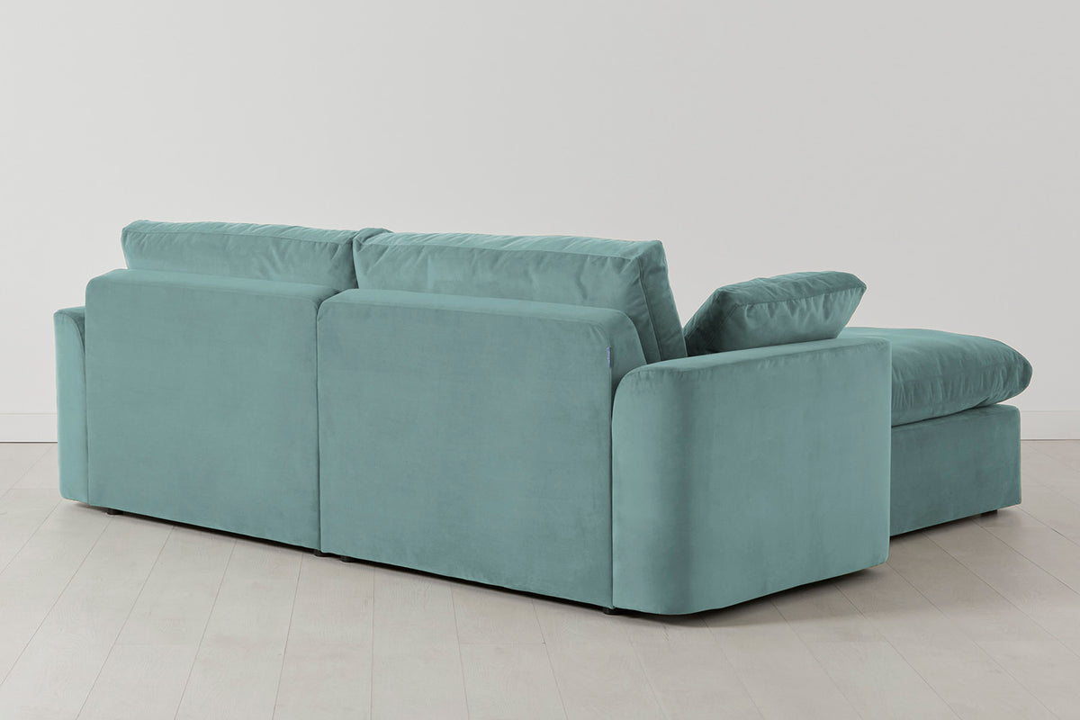 Model 13 3-Seater Right Chaise Sofa, Airforce