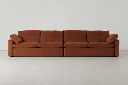 Model 13 5-Seater Sofa, Umber