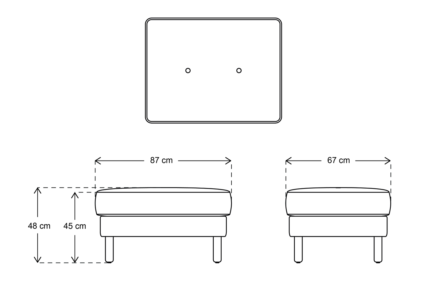 Model 04 Ottoman