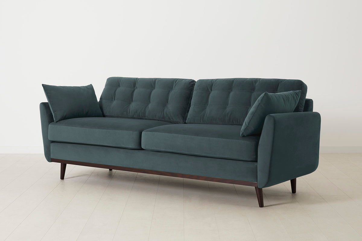 Model 10 3-Seater Sofa, Petrol