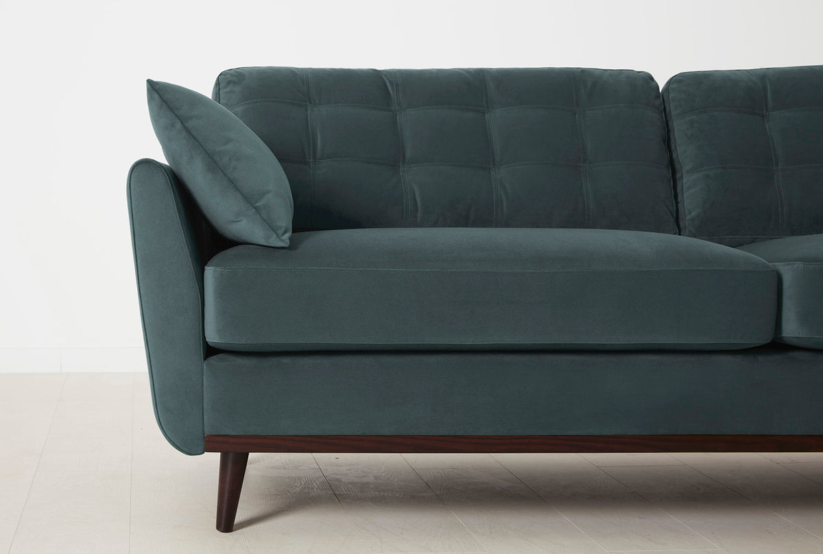 Model 10 3-Seater Sofa, Petrol