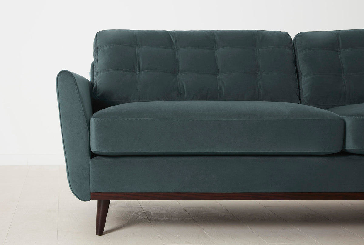 Model 10 3-Seater Sofa, Petrol