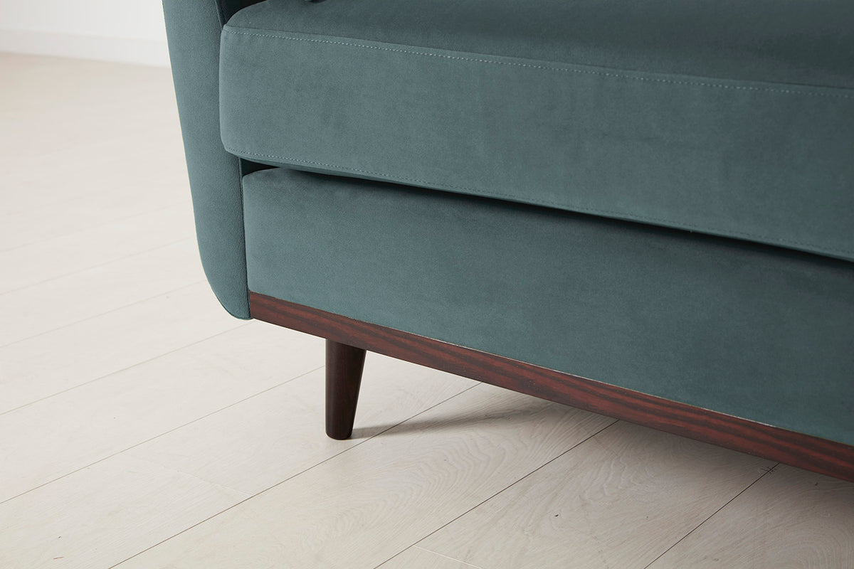 Model 10 3-Seater Sofa, Petrol