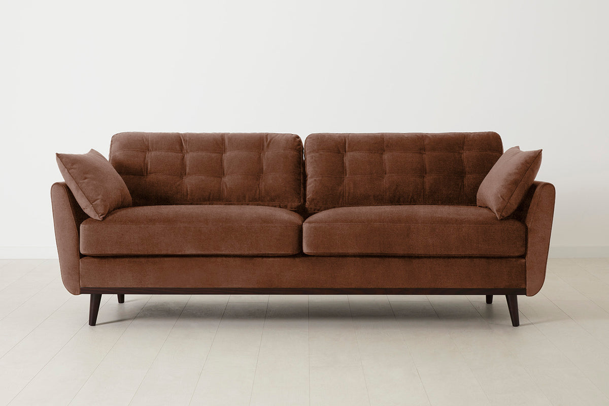 Model 10 3-Seater Sofa, Russet