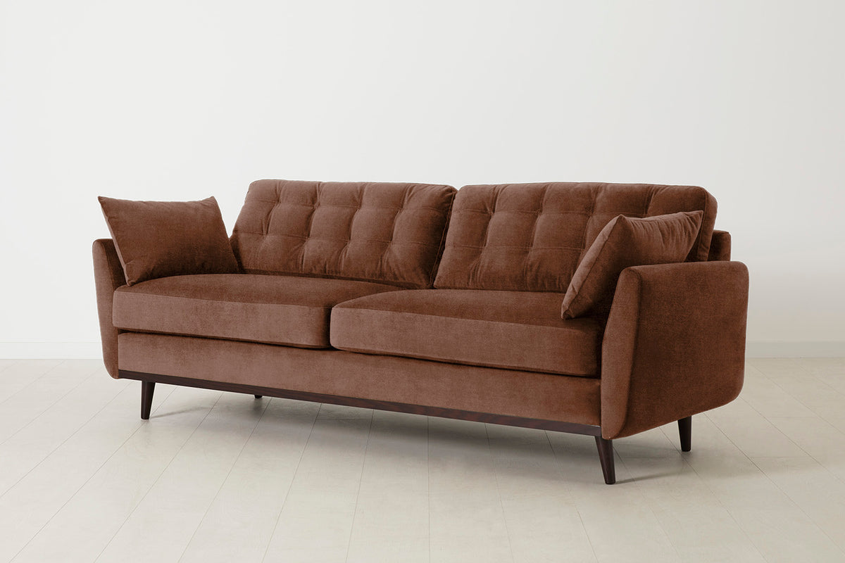 Model 10 3-Seater Sofa, Russet