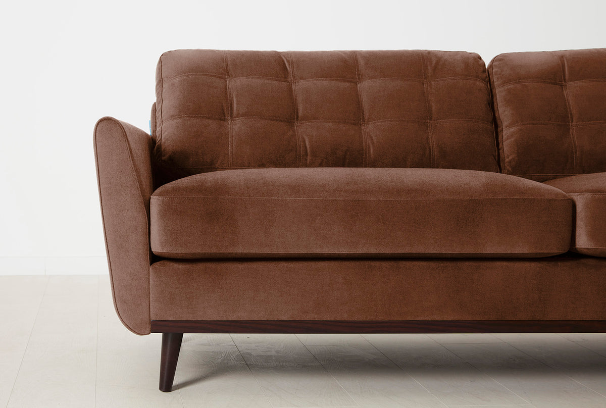 Model 10 3-Seater Sofa, Russet