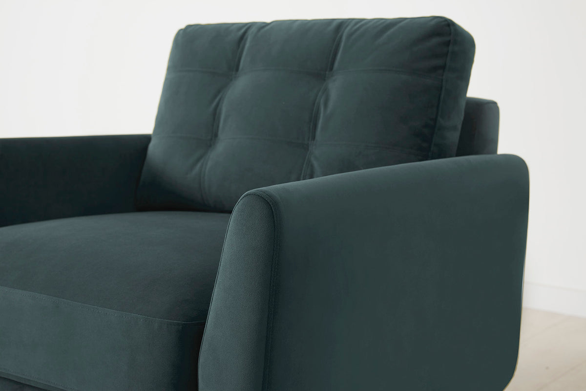 Model 10 Armchair, Petrol