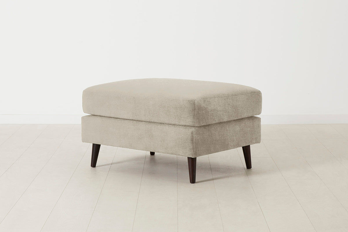 Model 10 Ottoman, Flax