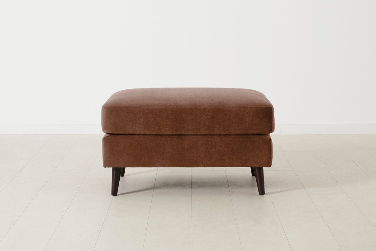 Model 10 Ottoman, Russet