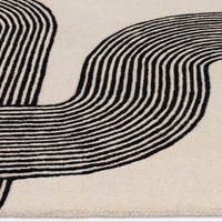 Matrix Rug Arches Black | Patterned Rugs | Area Rugs | Swyft
