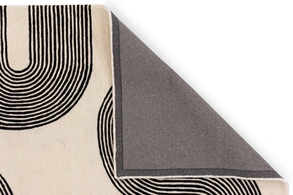 Matrix Rug Arches Black, 120x170