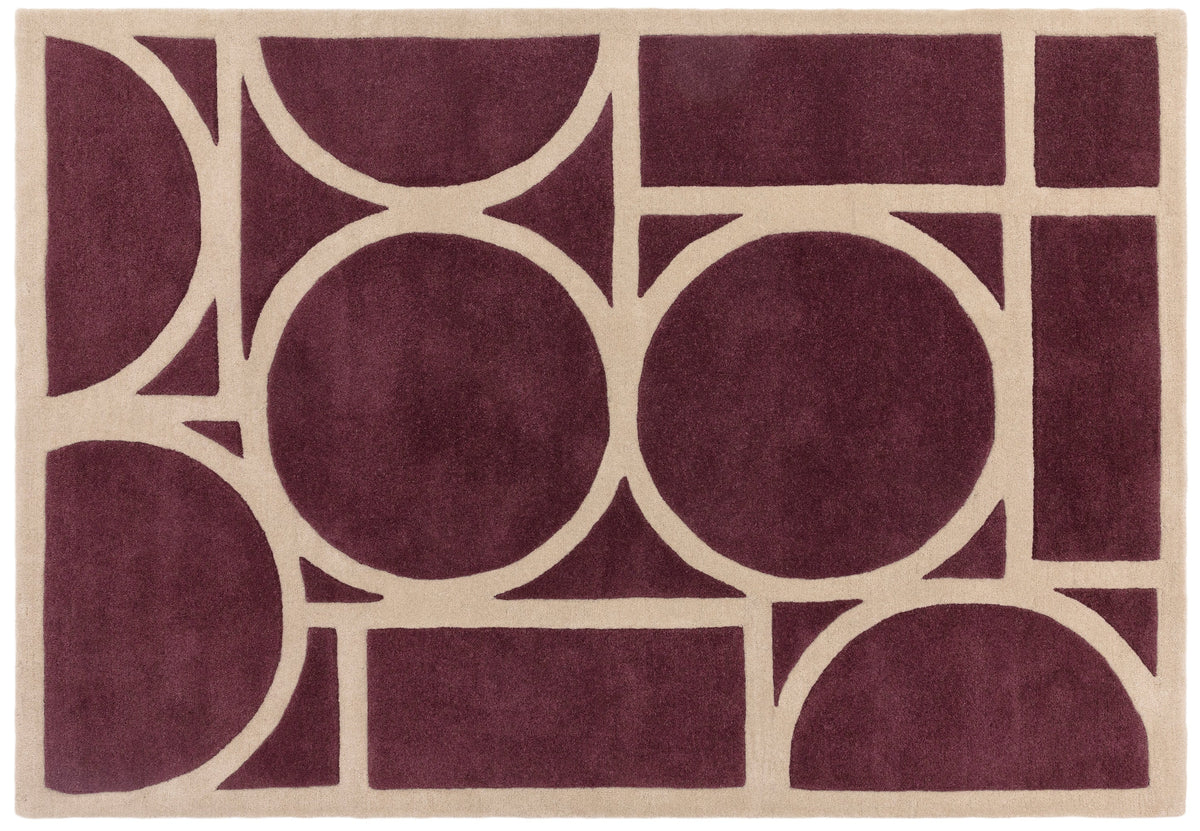 Metro Plum Rug