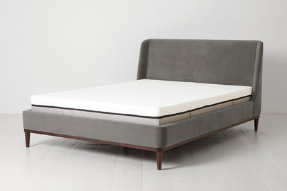 Bed 02 King Sized Bed, Mink