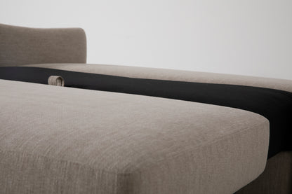 Model 08 Sofa Bed 2.5 Seater, Pumice