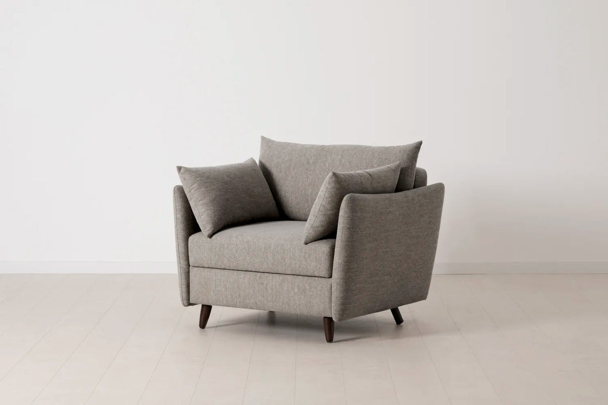 Model 08 Chair Bed Single Sofa Bed, Shadow