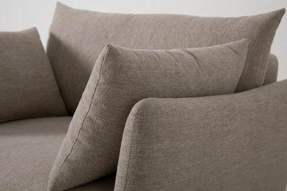 Model 08 Chair Bed Single Sofa Bed, Pumice