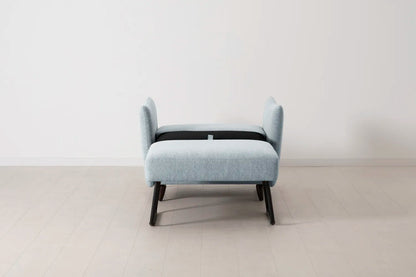 Model 08 Chair Bed Single Sofa Bed, Seaglass