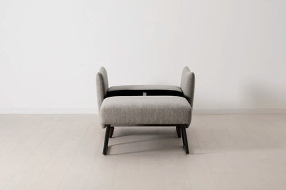 Model 08 Chair Bed Single Sofa Bed, Shadow