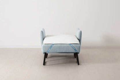 Model 08 Chair Bed Single Sofa Bed, Seaglass