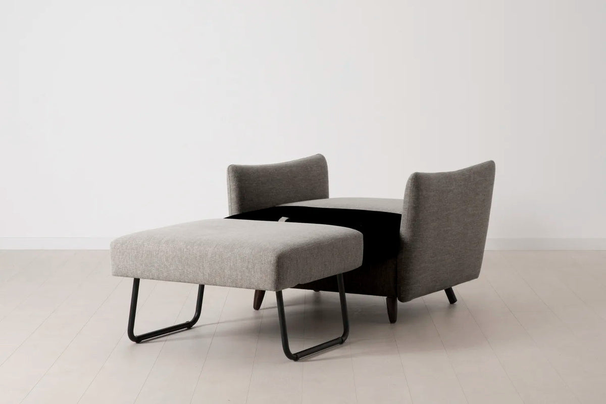 Model 08 Chair Bed Single Sofa Bed, Shadow