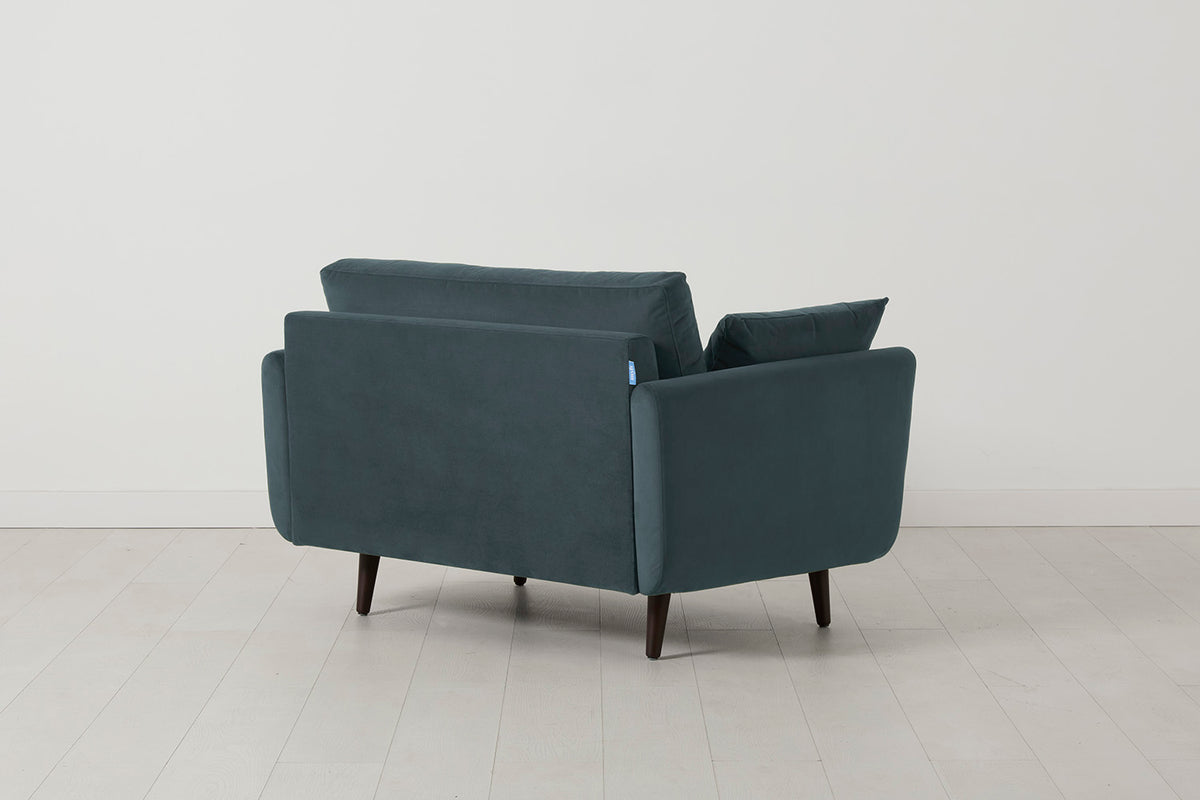 Model 10 Loveseat in Petrol