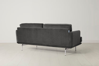 Model 14 2 Seater Sofa, Charcoal