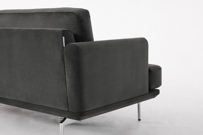 Model 14 2 Seater Sofa, Charcoal
