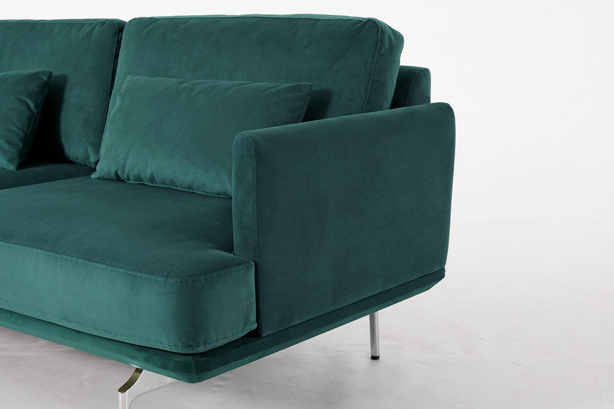 Model 14 2 Seater Sofa, Kingfisher