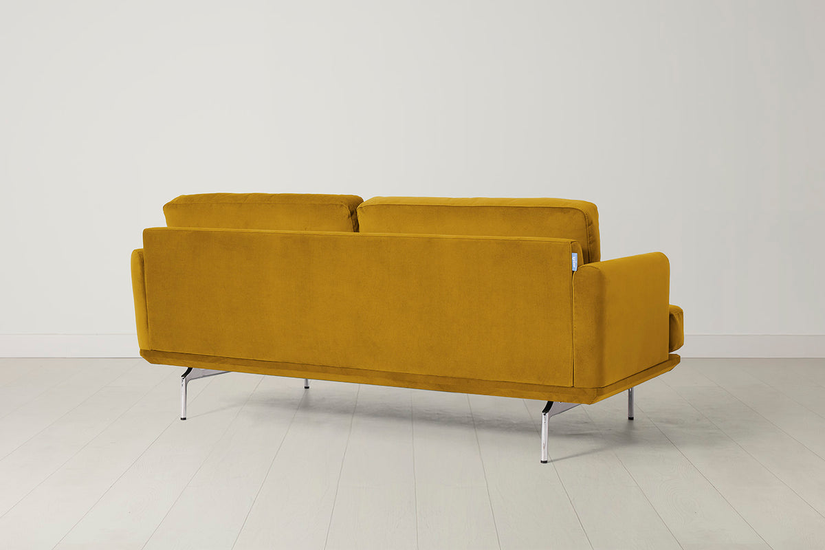 Model 14 2 Seater Sofa, Mustard
