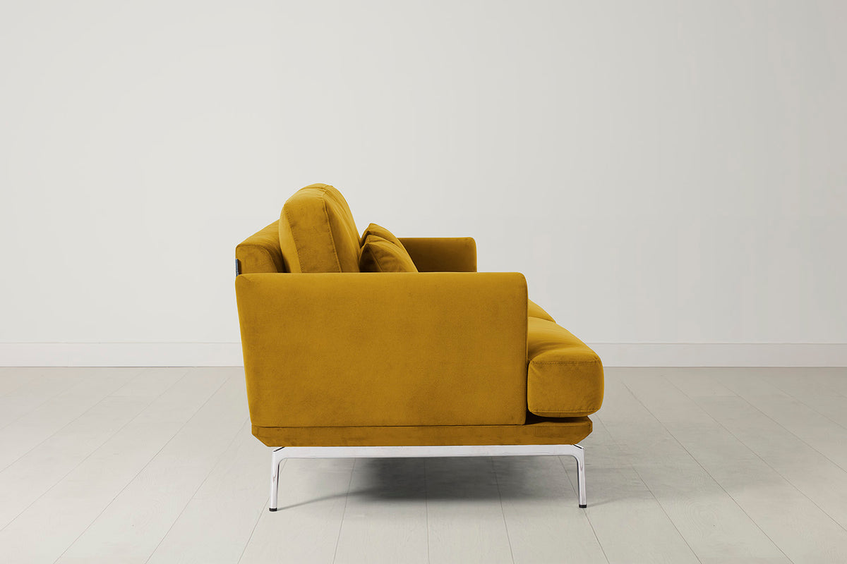 Model 14 2 Seater Sofa, Mustard