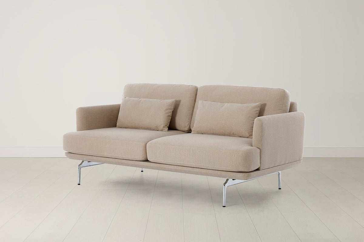 Model 14 2 Seater Sofa, Oatmeal