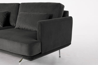 Model 14 3 Seater Sofa in Charcoal