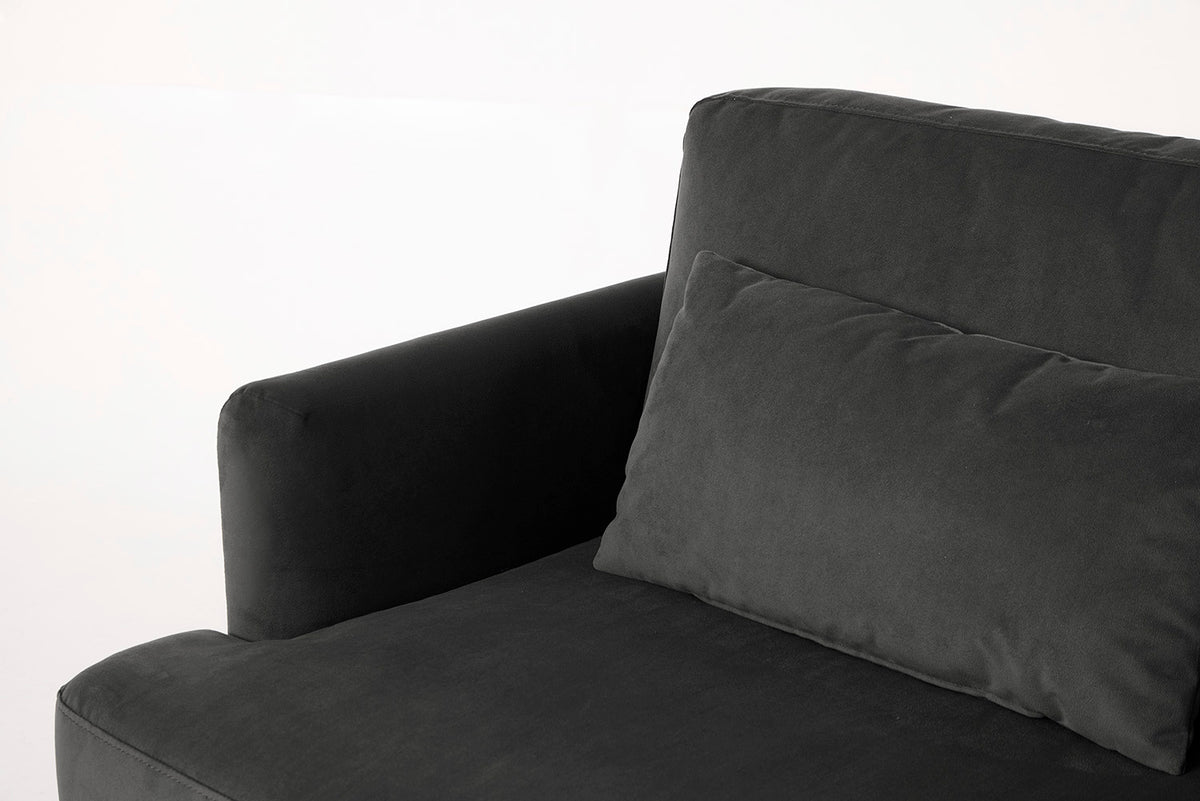Model 14 3 Seater Sofa in Charcoal